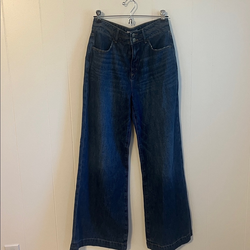 LOFT Dark Blue Denim Pants